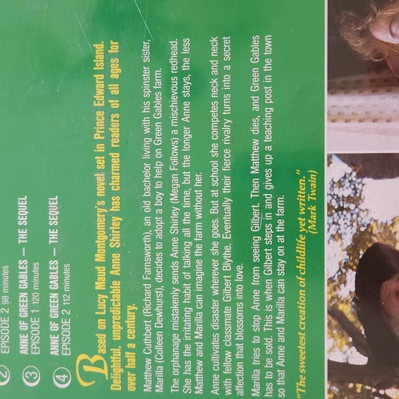 Anne of Green Gables Rare Collection VHS Nova Home Videos The Sequel included - Picture 7 of 11